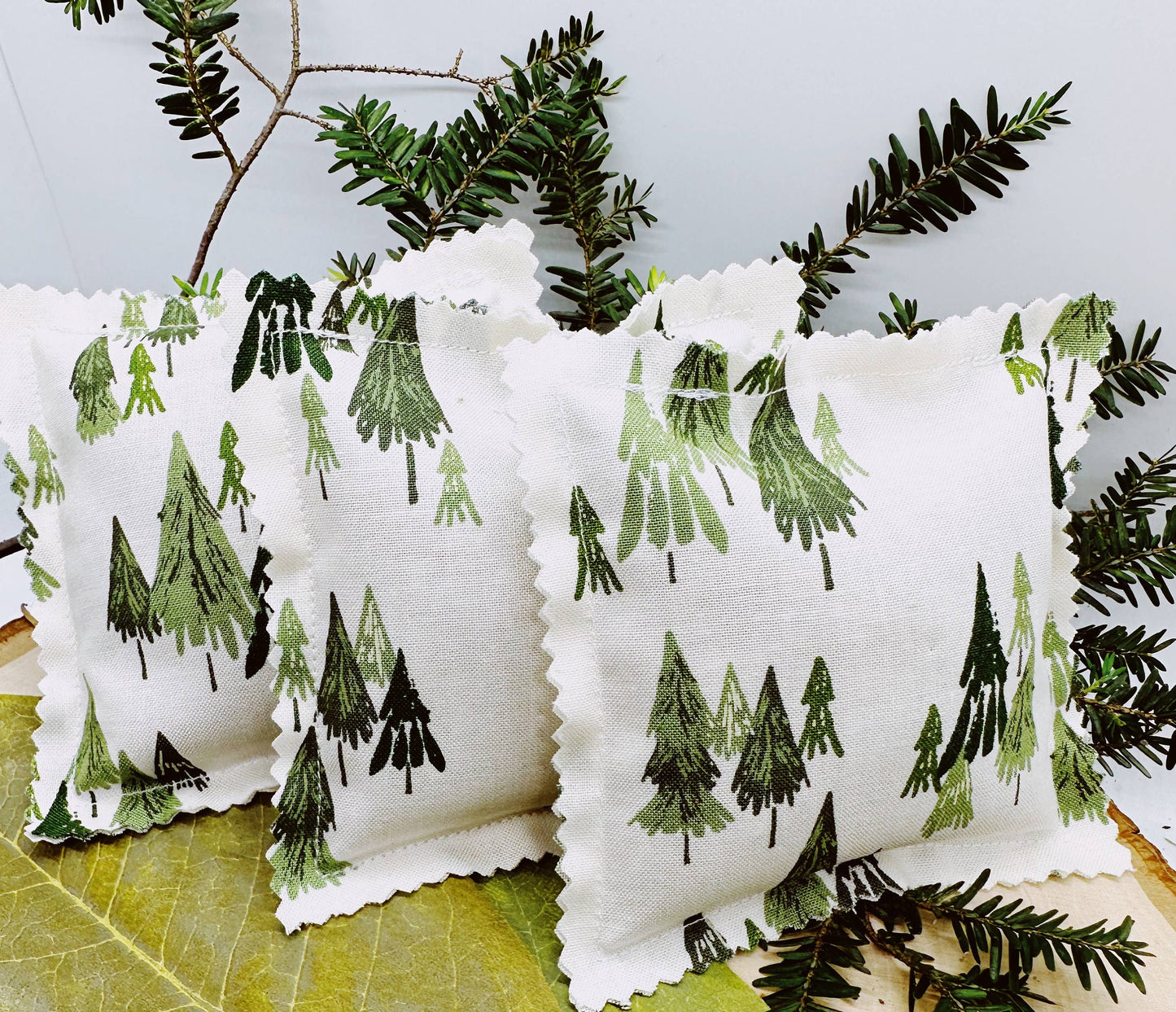 Balsam Fir Sachet Infused with Essential Oils-Great Joy Fir: 1 Sachet