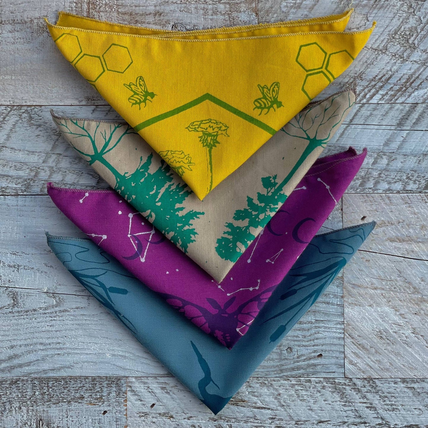 Luna Moth Hapkin the Hanky/Napkin