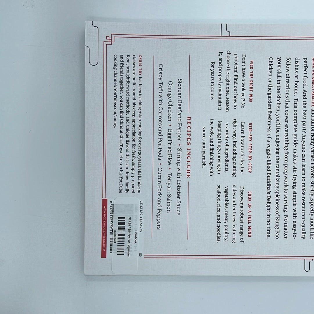 Chris Toy Cookbooks