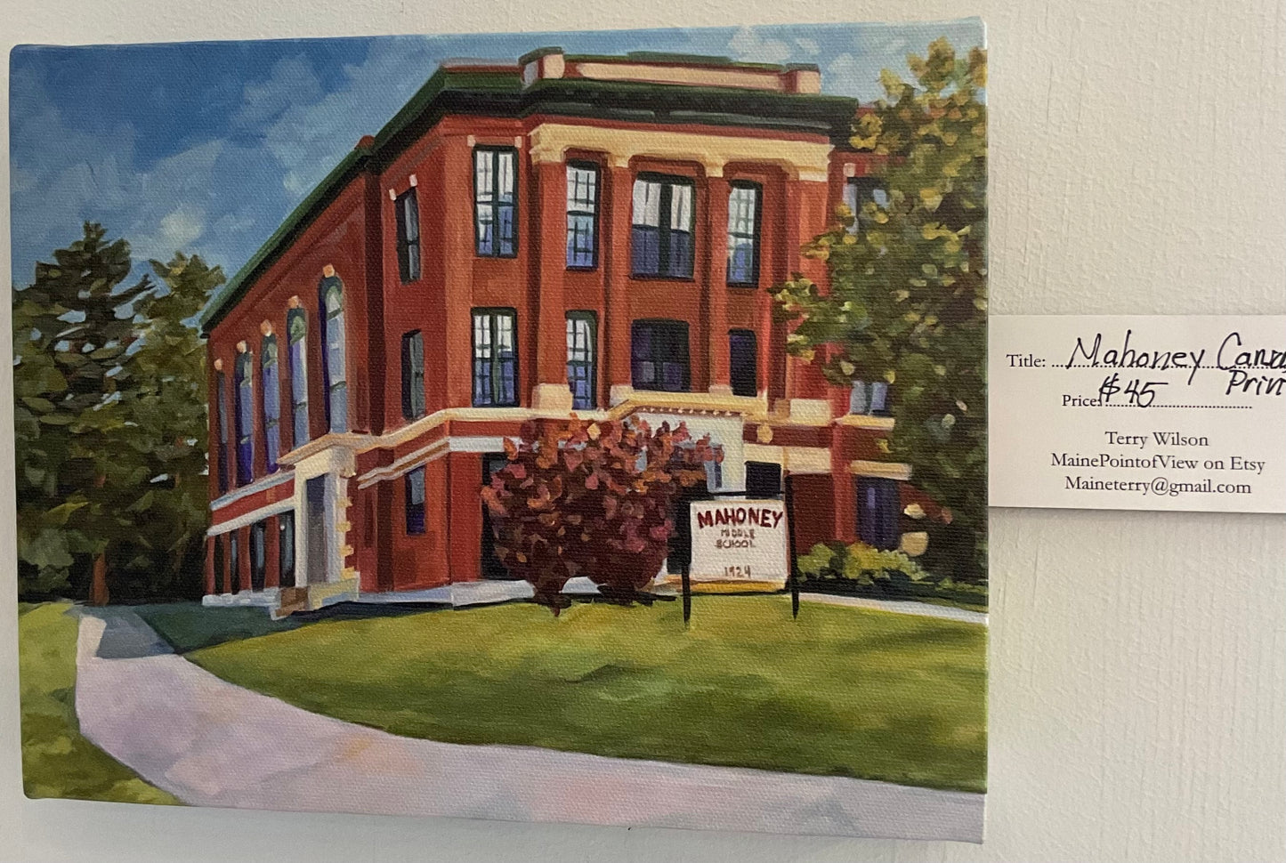 Mahoney Canvas Print