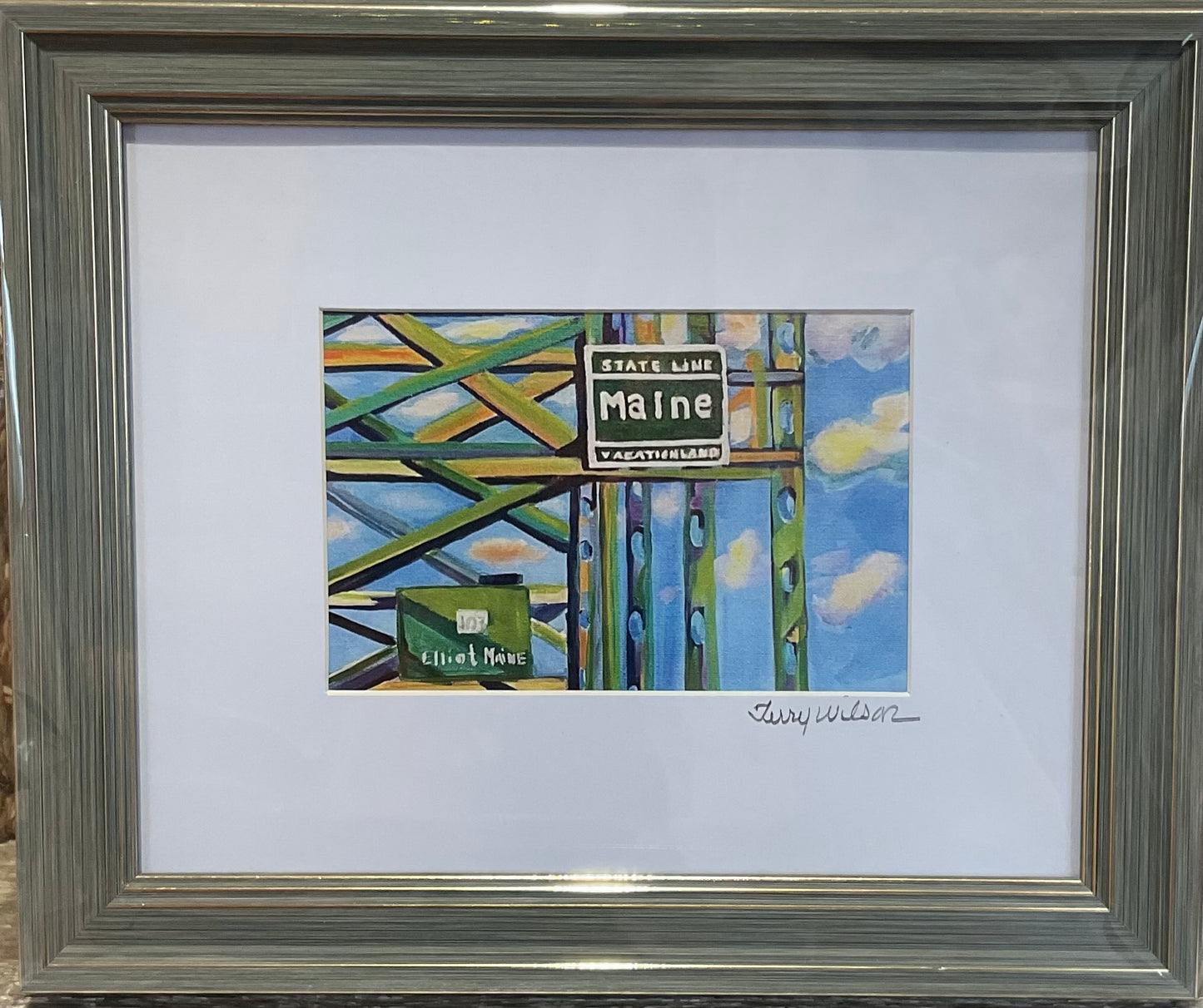 Maine Line (framed)