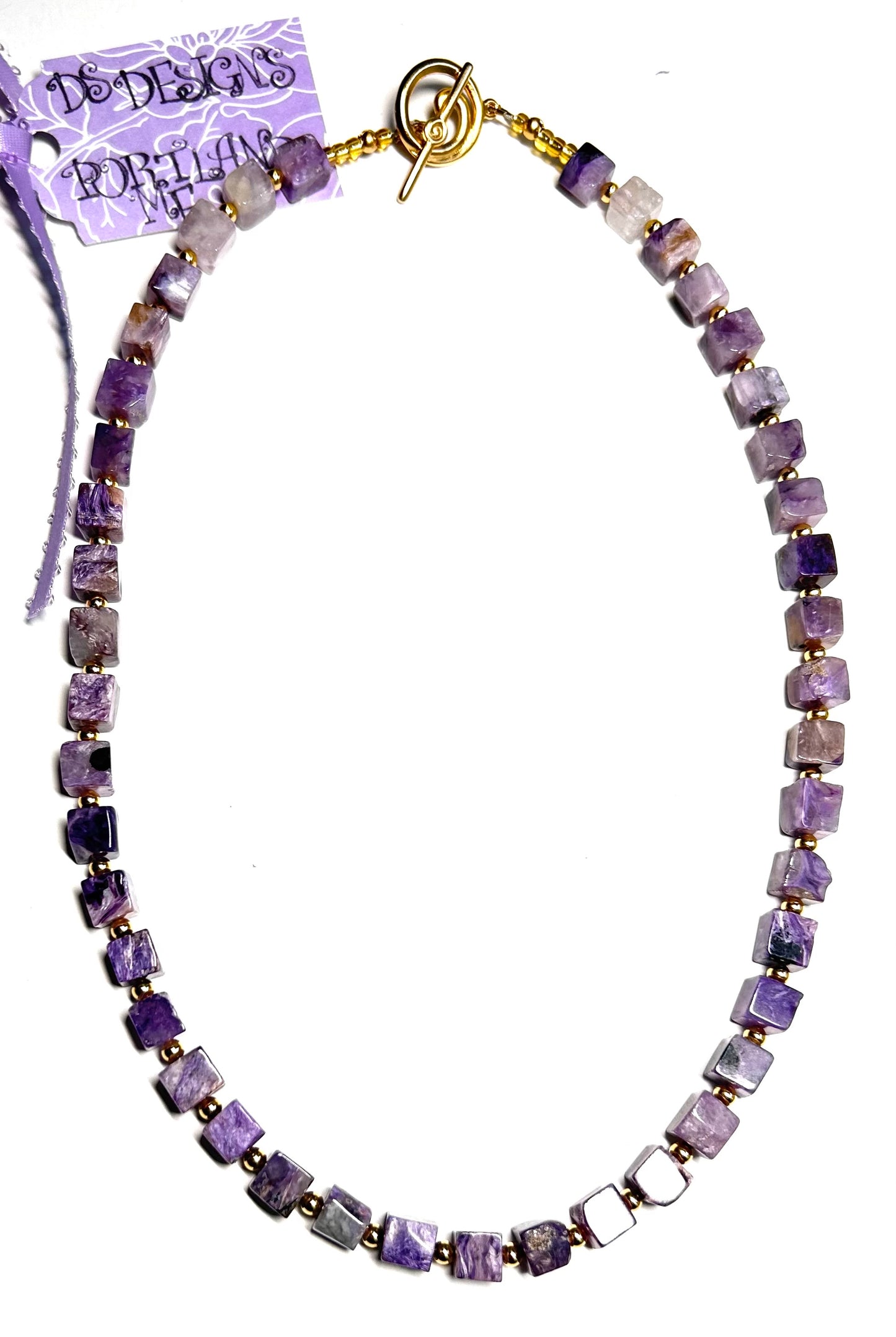 2533 Purple chlorite cube