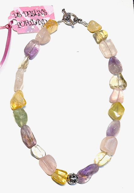 24246 Ameth/citrine/pink q nuggets