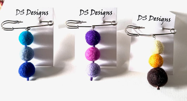 24270 1-3 1 loop/felt balls