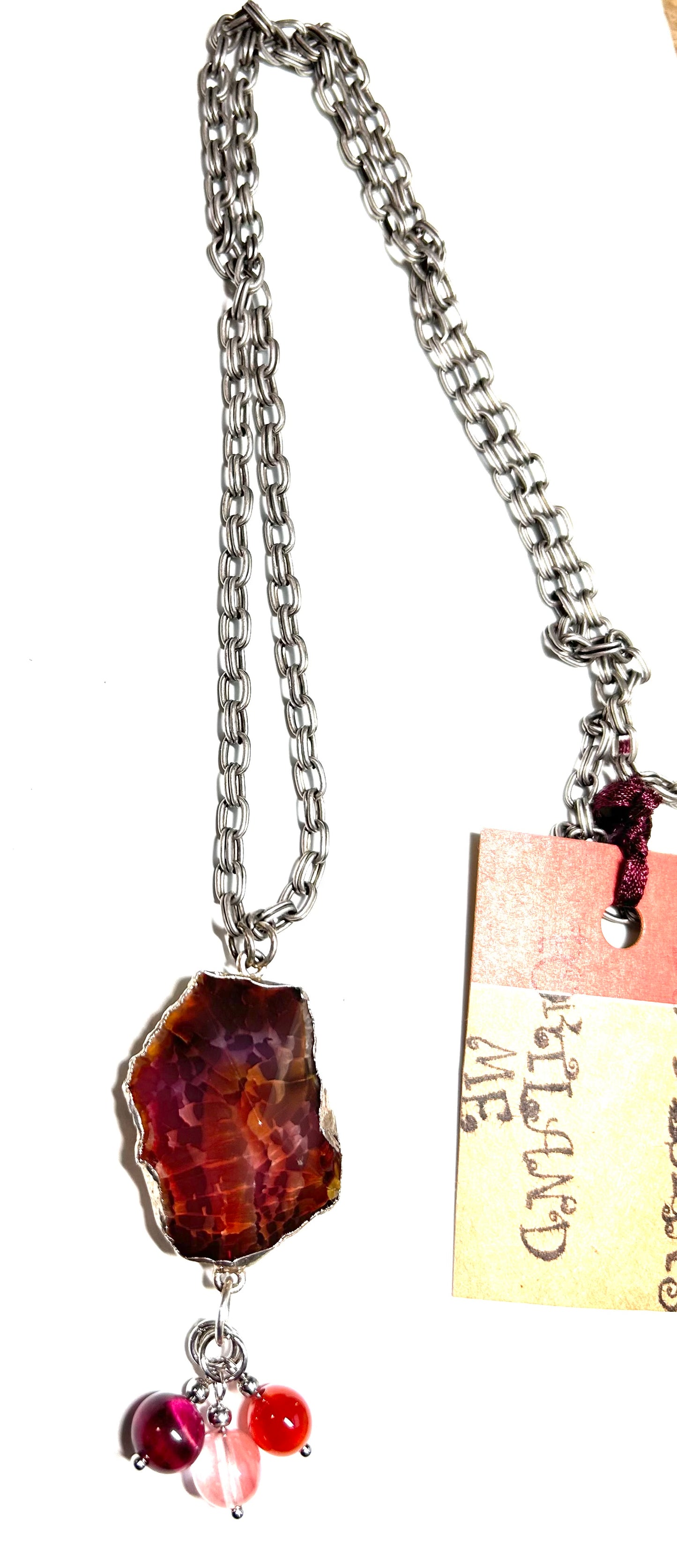 1941 Vint chain & stone