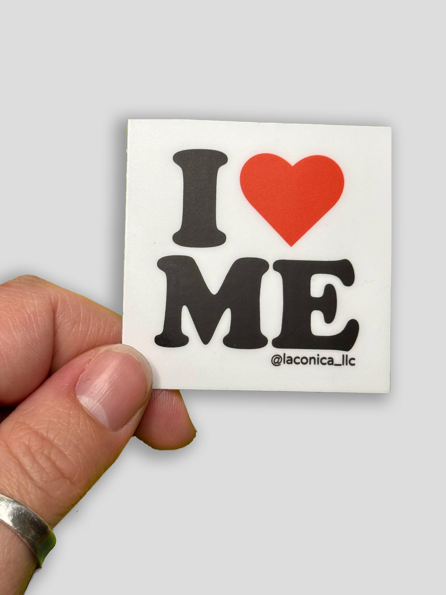 I Heart ME Sticker
