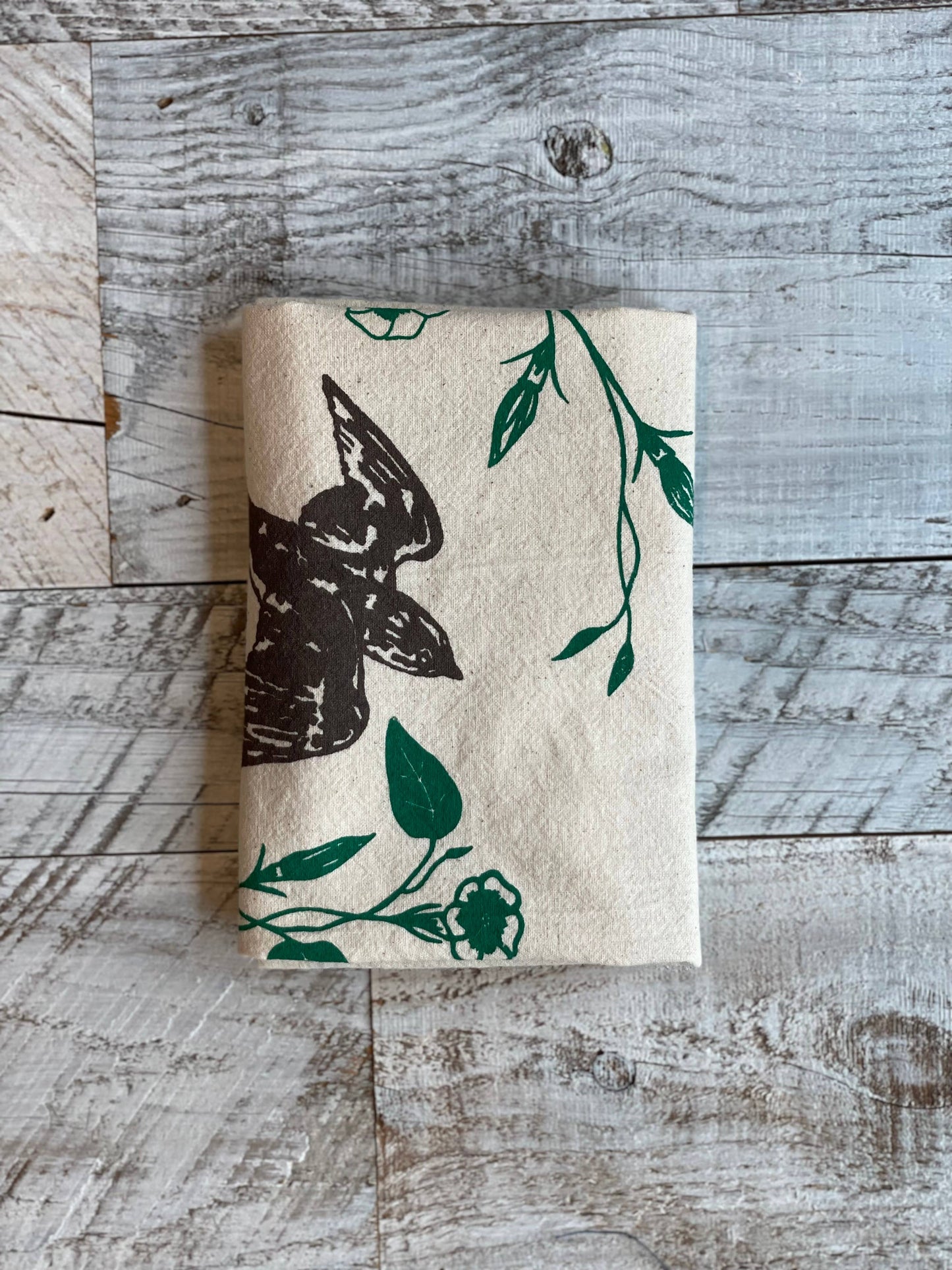 Barn Swallow Morning Glory Tea Towel