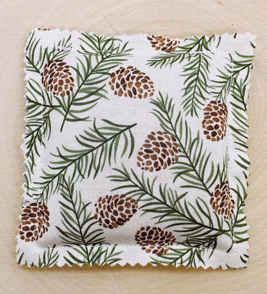 Balsam Fir Sachet Infused with Essential Oils- Evergreen