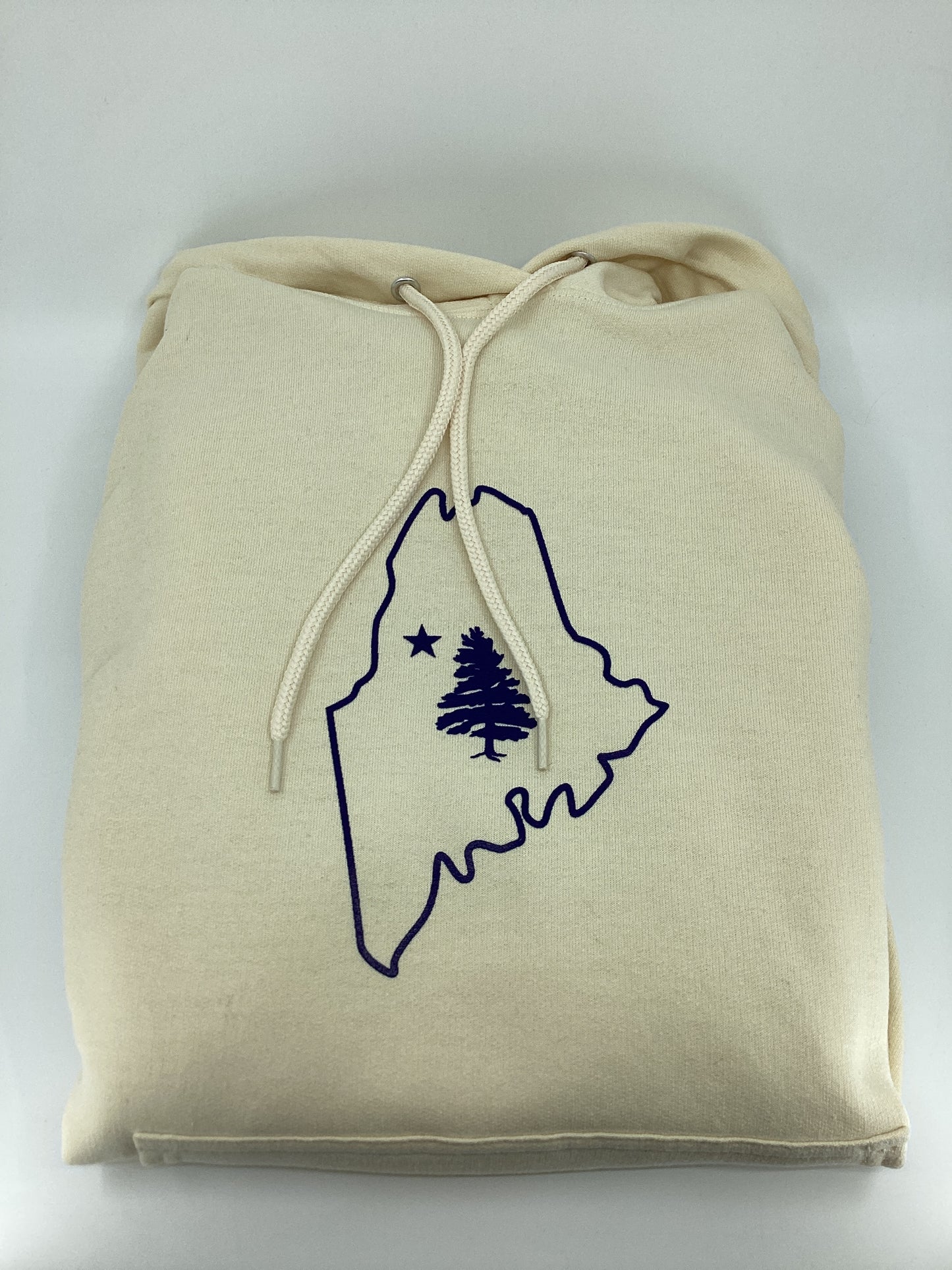 1901 Maine State Outline Hoodie