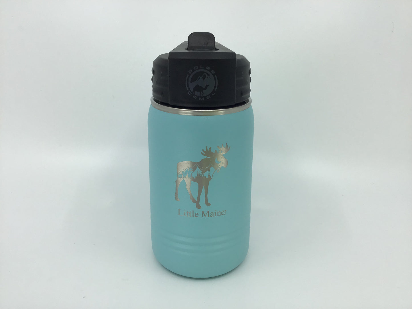 Little Mainer Metal Insulated Water Bottle / Moose