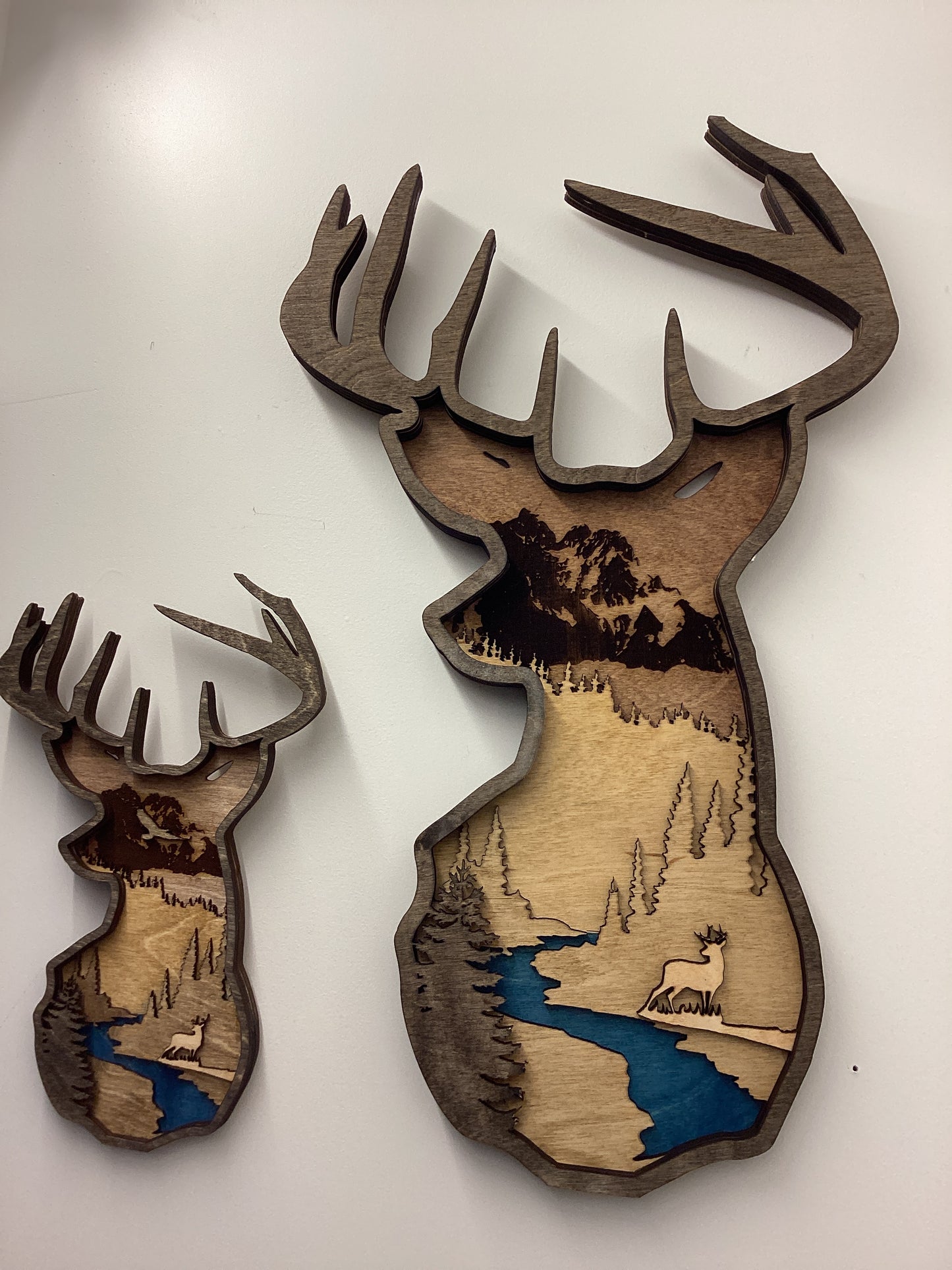 Large Deer Wall Decor
