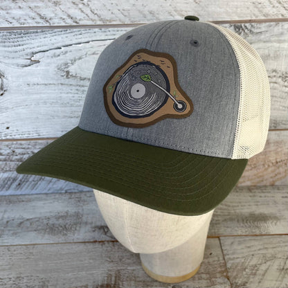 Record Player Stump 🎶 Hat