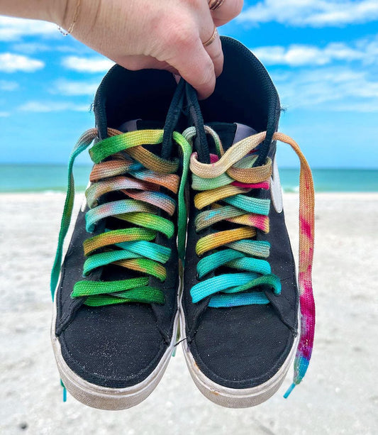 Tie Dye Shoe Laces