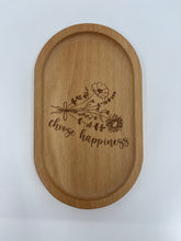 Load image into Gallery viewer, Choose Happiness Wood Dish Birch

