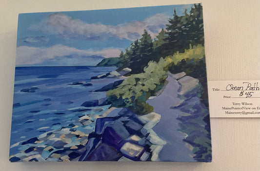 Ocean Path Print
