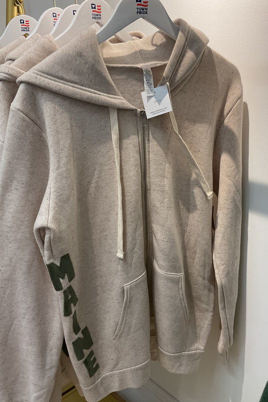 Maine Zip-up Sweater