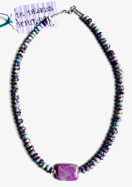 2529 Purp Jasper/ocean jasp