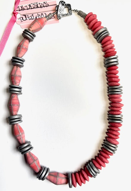 2557 Pink Fr cross w/pink & grey