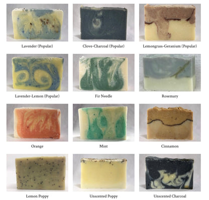 Classic Natural Body Bar Soaps
