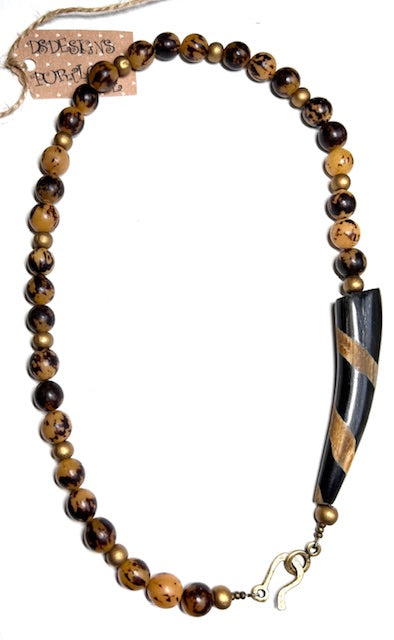 2505 Buri nuts/ebony wood connect