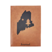 Load image into Gallery viewer, Leather Maine Journal

