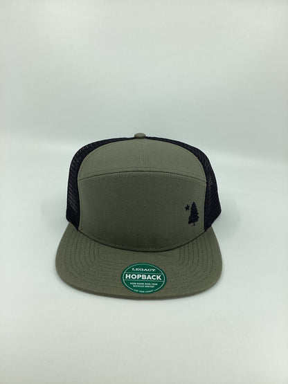 1901 Tree/Star Cap (Small Embroidered)