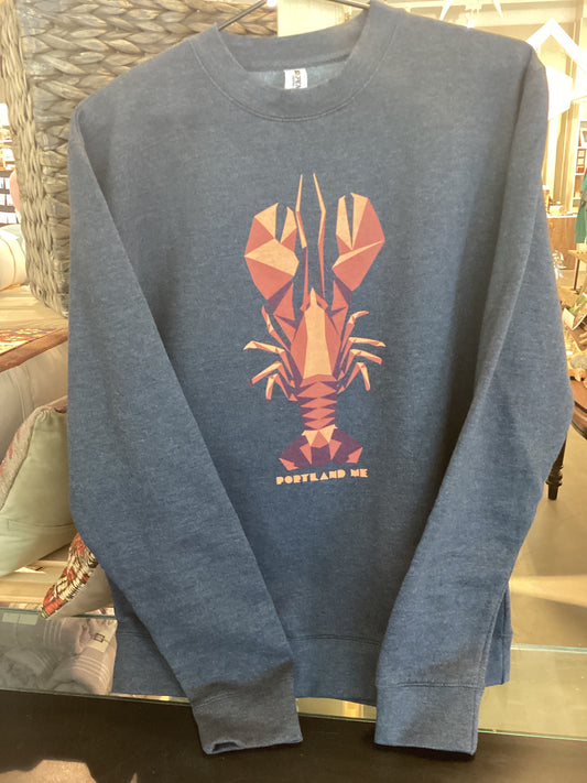 Portland Maine Lobster Crewneck Sweatshirt