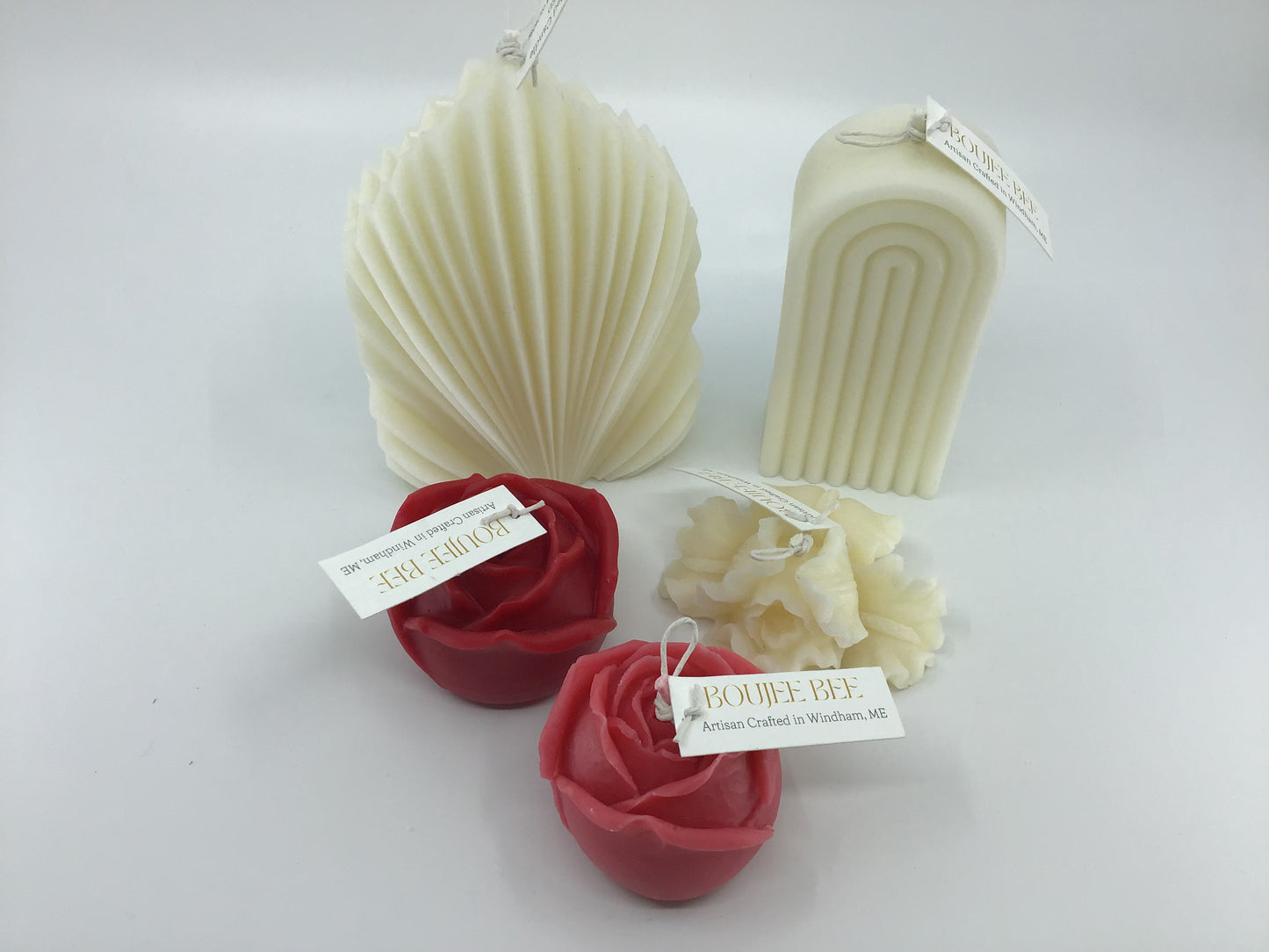 Beeswax Molded Candle